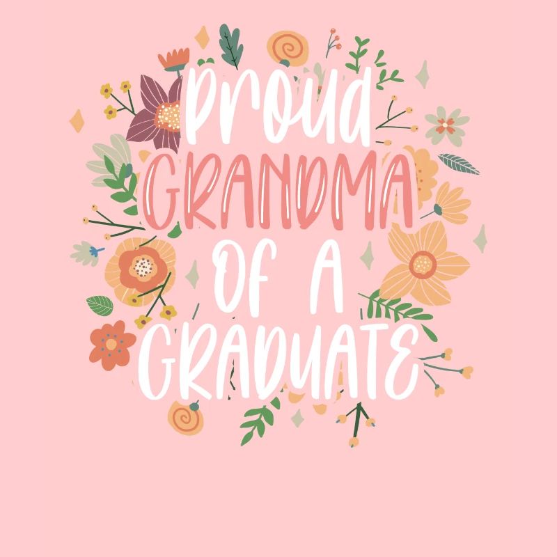 Stolze Großmutter Eines Absolventen Absolvent