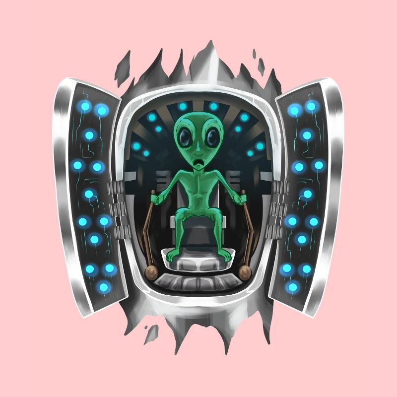 Alien Inside Costume Alien Takes Over Control