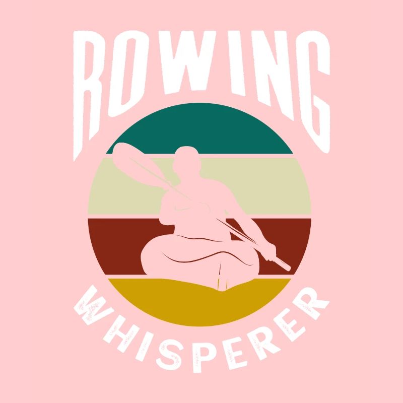 Rangées Chuchoteurs Rameurs Aviron