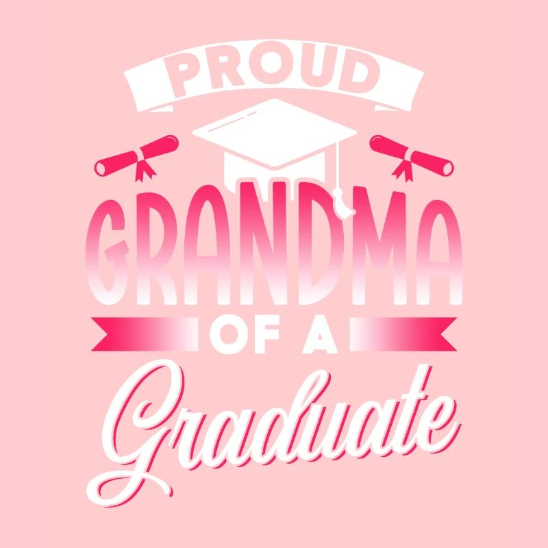Stolze Großmutter Eines Absolventen Absolvent