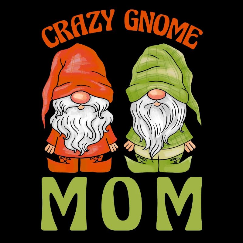 Gartenzwerge Gartenzwerge Crazy Gnome Mom