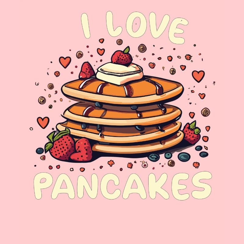 I Love Pancakes - Genieße das Leben mit Eierkuchen