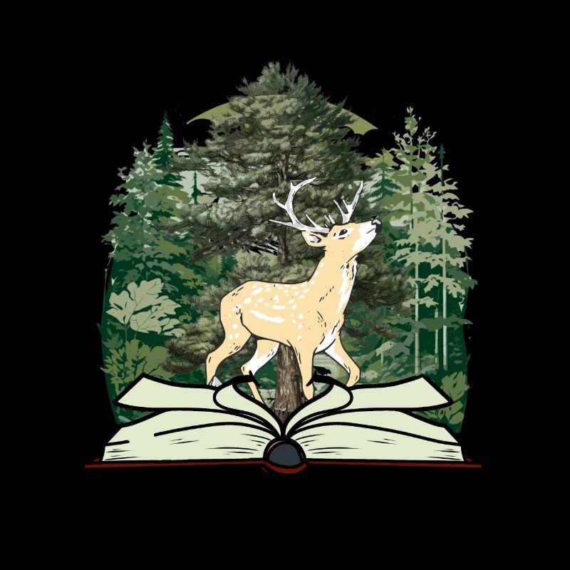 Hirsch Märchen Märchenfigur Wald Buch Rehbock