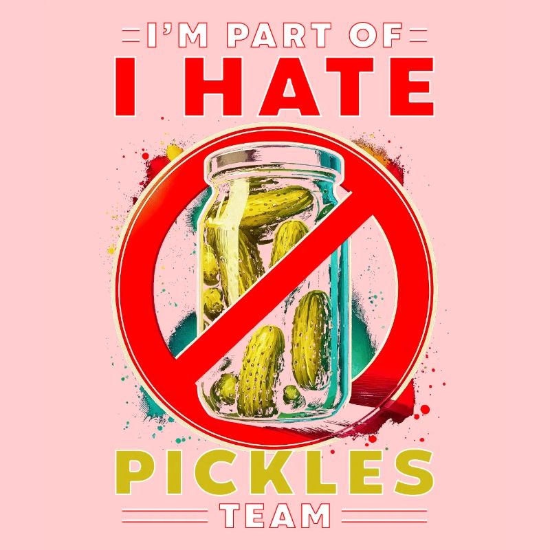 Je fais partie de l’équipe I Hate Pickles