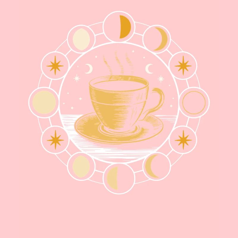 Moon Phase Coffee Lover Celestial Caffeine Wicca