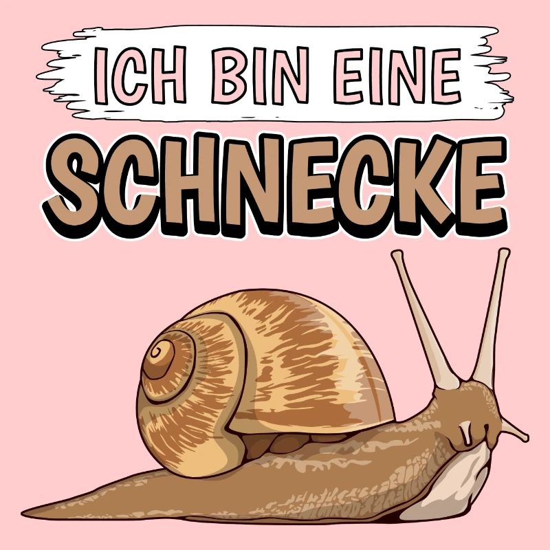 Ich bin eine Schnecke