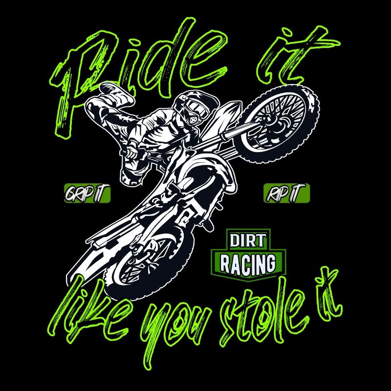 Cascadeur de motocross