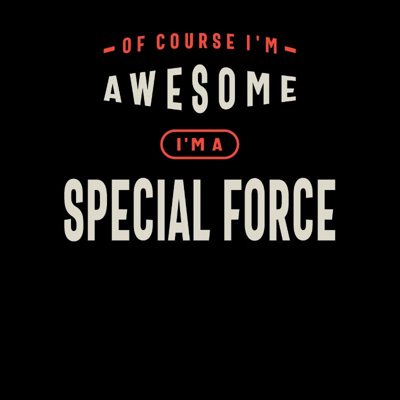Special Force Job Beruf Geburtstagsarbeiter