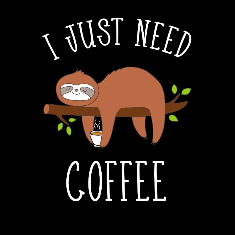 Faultier Kaffee Koffein