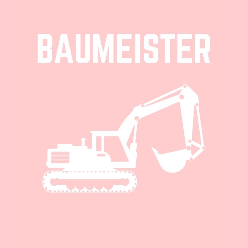 Baumeister Baggerfahrer Bagger