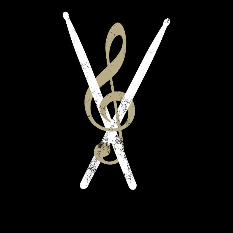 Drum Drumsticks Clef