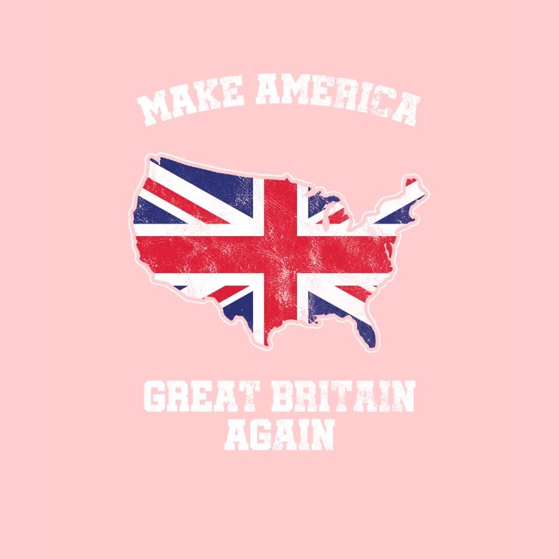 Make America Great Britain Again Drapeau britannique