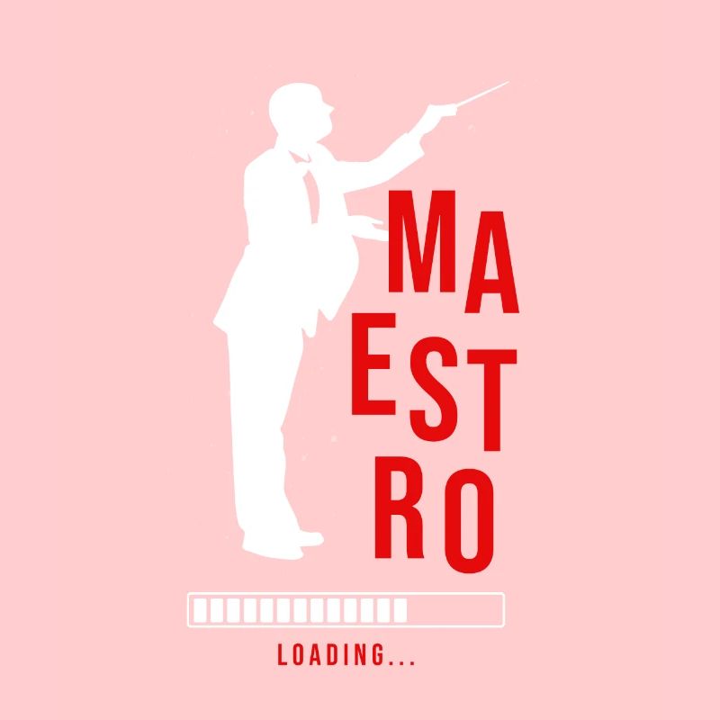 Maestro Loading Conductor Orchestra Music Gift