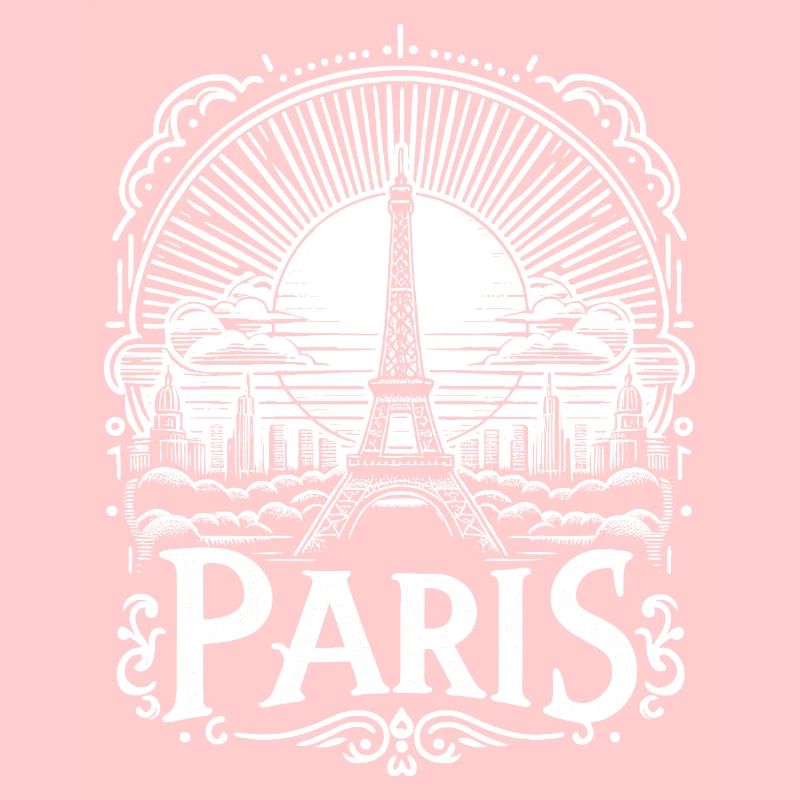 Création de chemises Paris avec la Tour Eiffel - la tour Eiffel