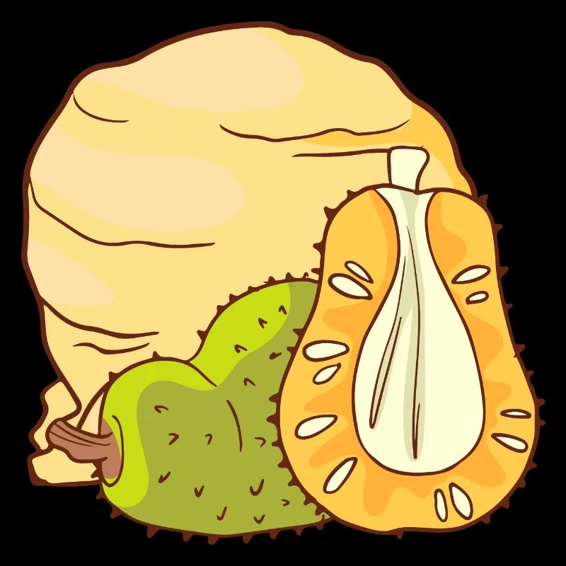 Jackfrucht Eis Speiseeis Eiskrem Eiscreme Kugeleis