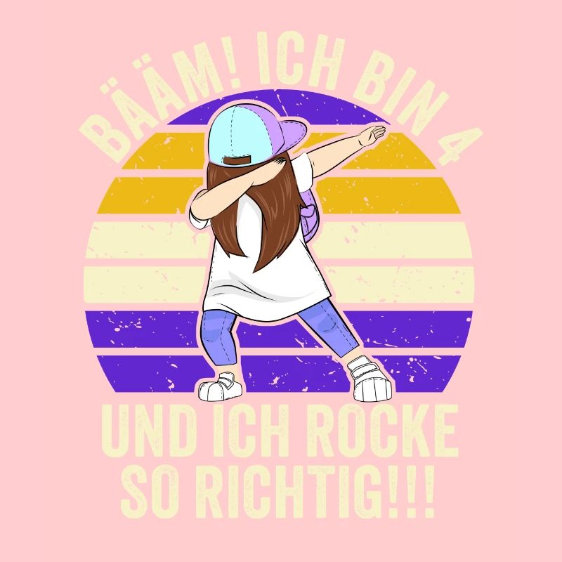 4 Jahre Mädchen Geschenk 4. Geburtstag Vier