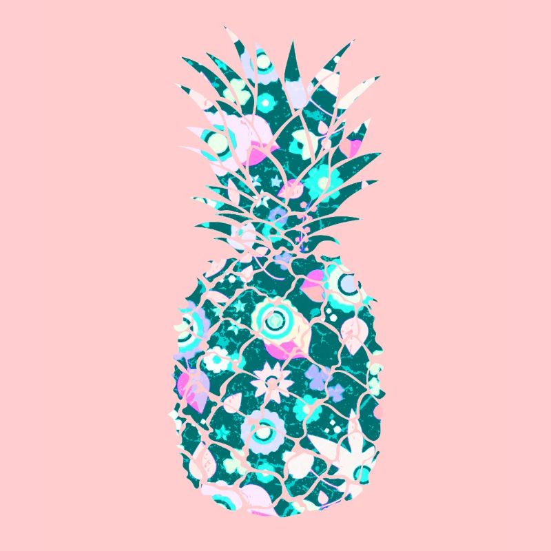 Bunte Ananas