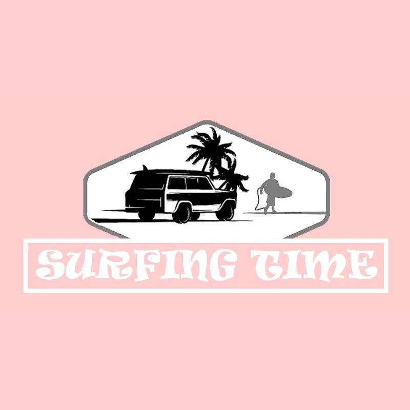 Surfing Time Surfers Surf Bus Surfing Beach