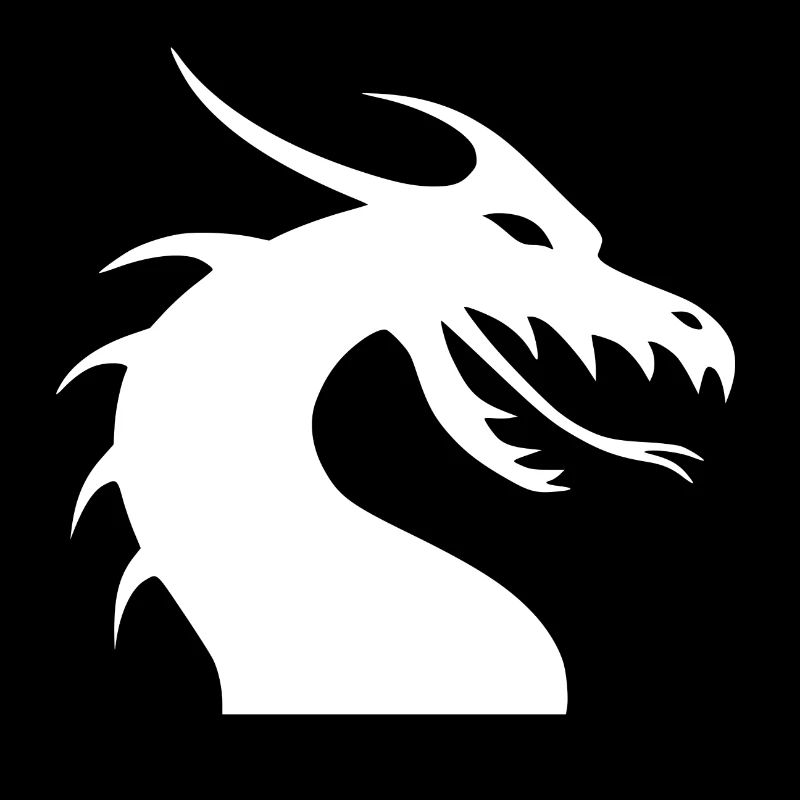 Chemise de régate tête de dragon