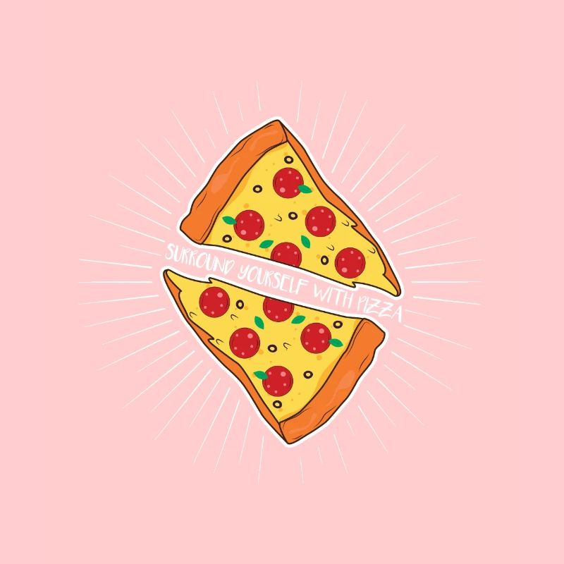 Pizza Valentinstag Geschenk