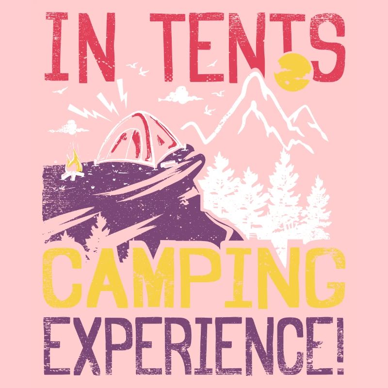 In tents camping experience!