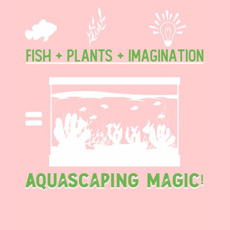 Fish + Plants + Imagination = Aquascaping magic!