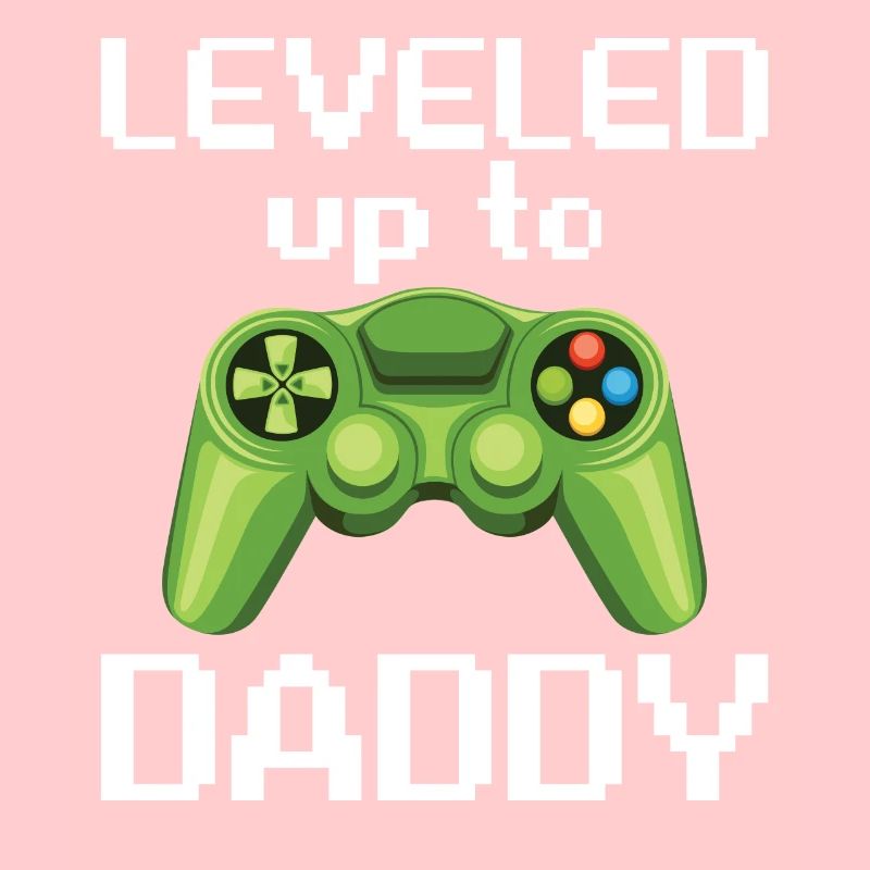 Leveled Up To Daddy Game Controller