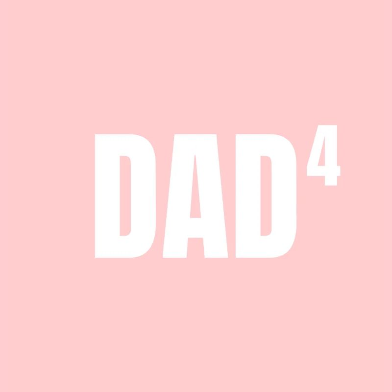 Dad Dad Daddy Daddy Kids 4 Math Gift