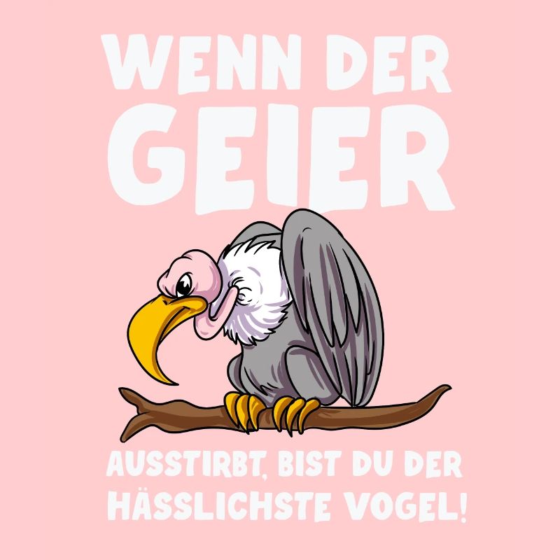 Geier Vögel Vogel Spruch Geschenkidee