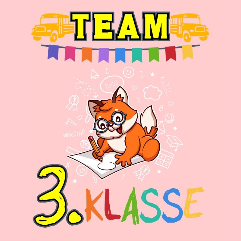 Team 3. Klasse Grundschule Drittklässler Schule