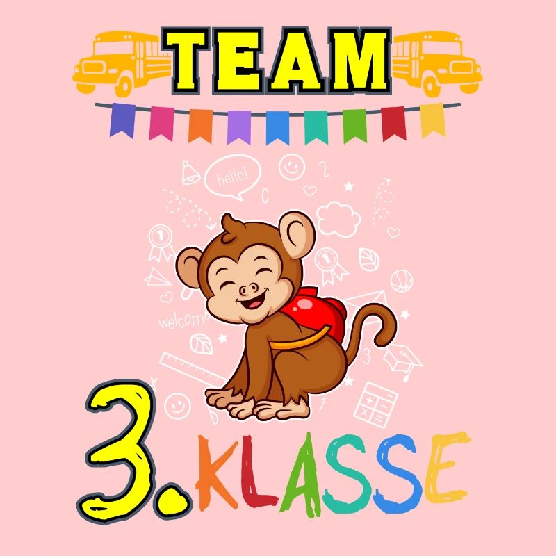 Team 3. Klasse Grundschule Drittklässler Schule