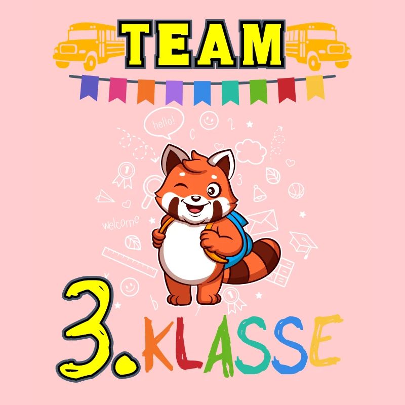 Team 3. Klasse Grundschule Drittklässler Schule