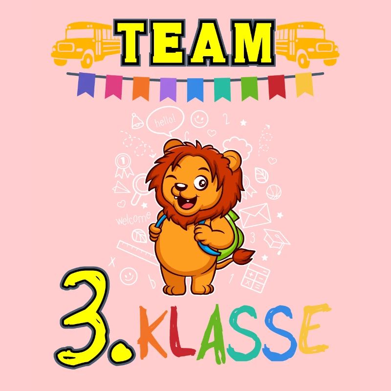 Team 3. Klasse Grundschule Drittklässler Schule