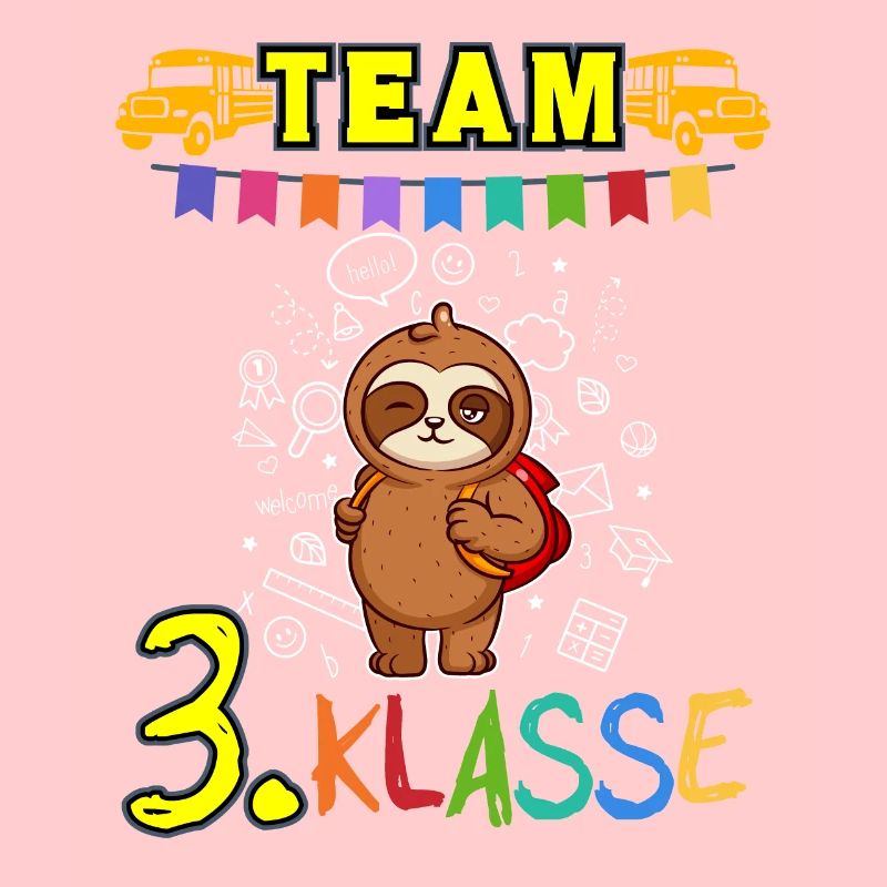 Team 3. Klasse Grundschule Drittklässler Schule