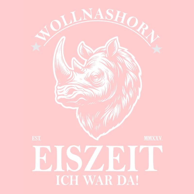 Wollnashorn Design : Eiszweit, ich war da !