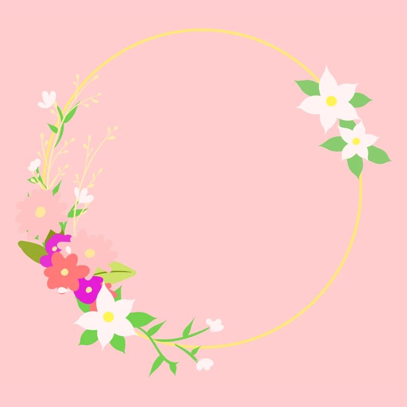 Couronne de fleurs