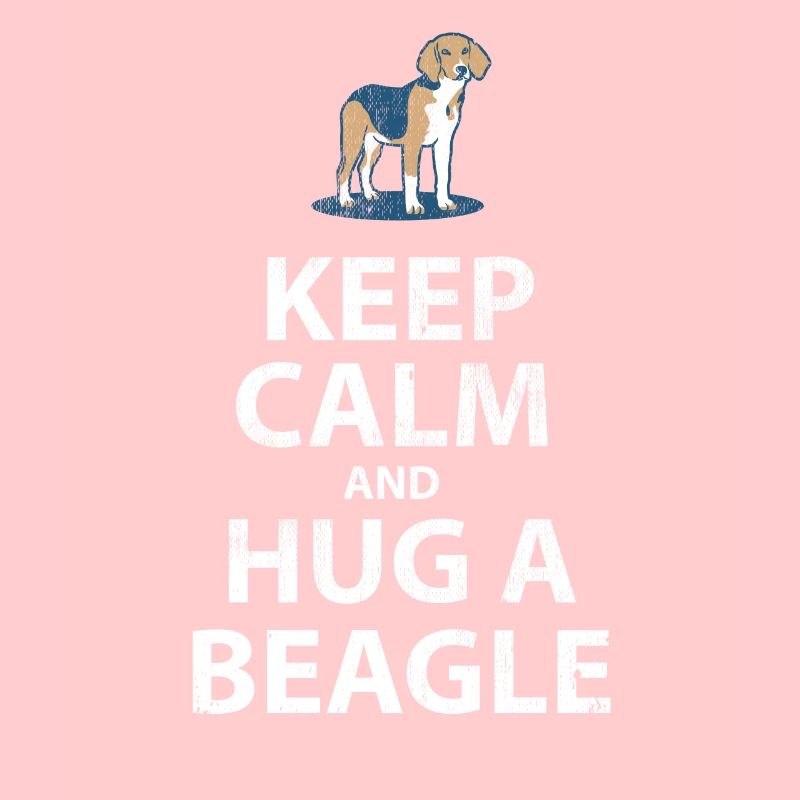 Gardez le calme et étreignez un Beagle