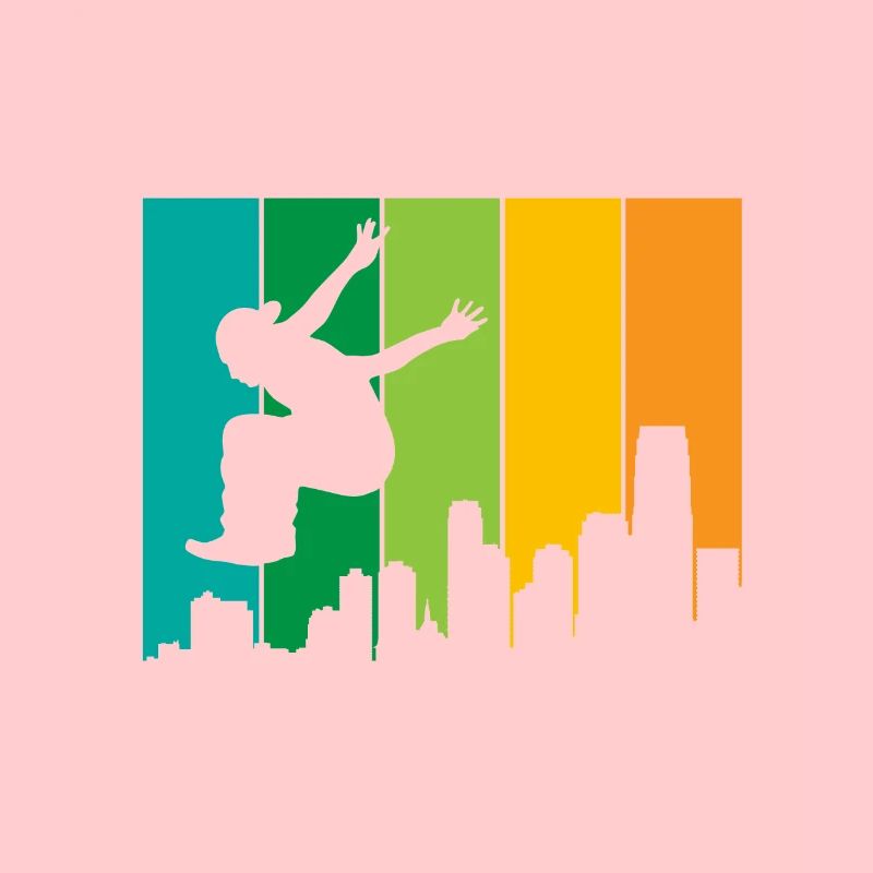 Parkour Traceur Freerunning Obstacle Course Gift