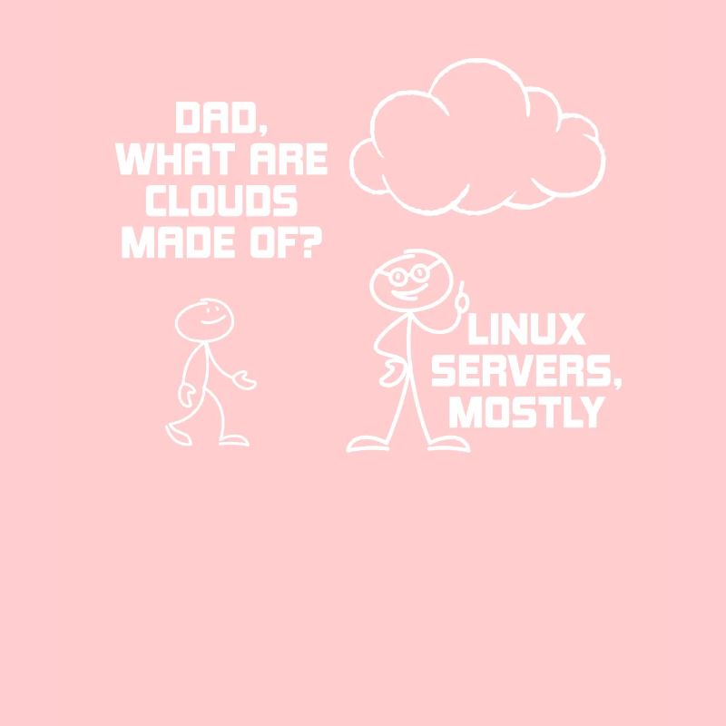 Linux Servers Computer Cloud