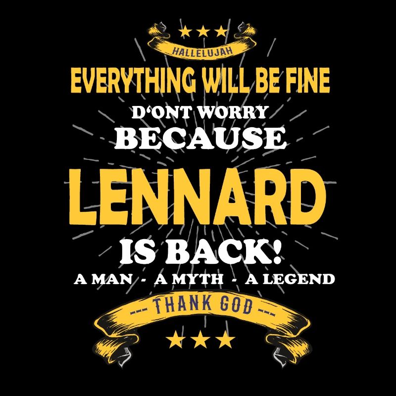 Everything will be fine Lennart Is back