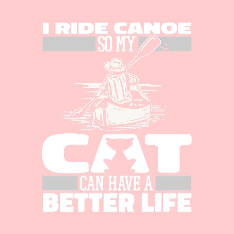 Canoë Canoéiste Chat