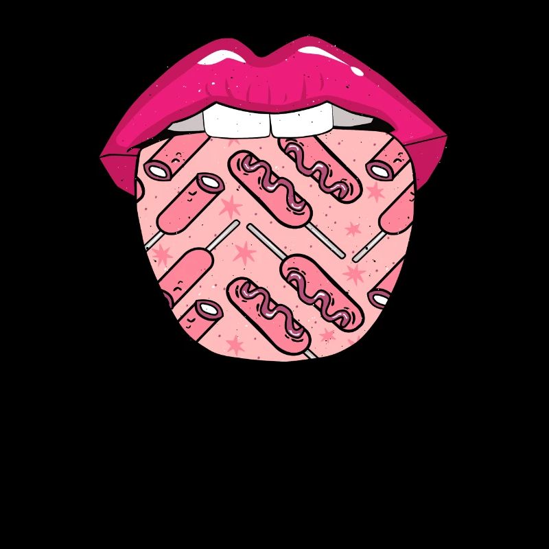 Corn Dog Corndog Lips