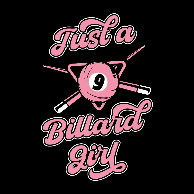 Billard, juste une fille de billard