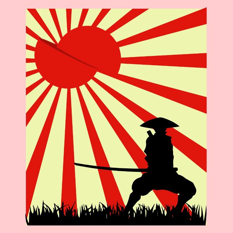 Mond Scheibe Samurai