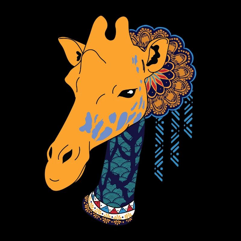 Globale Nomadengiraffe