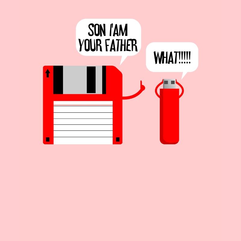 Diskette USB Stick What Geschenkidee