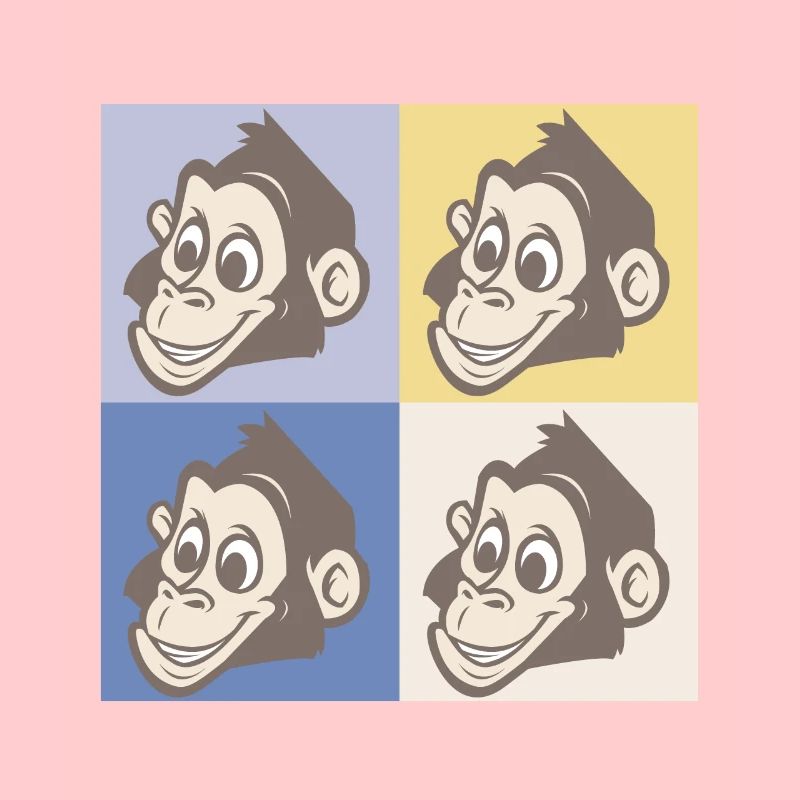 Pop Art Monkey