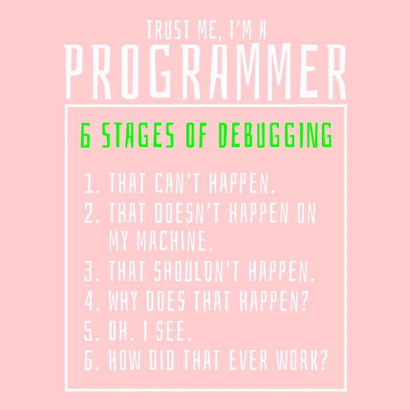 Étapes de débogage programmeur