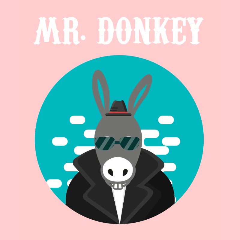 Donkey Mr. Donkey Cooler Donkey Pimp Donkey Donkey