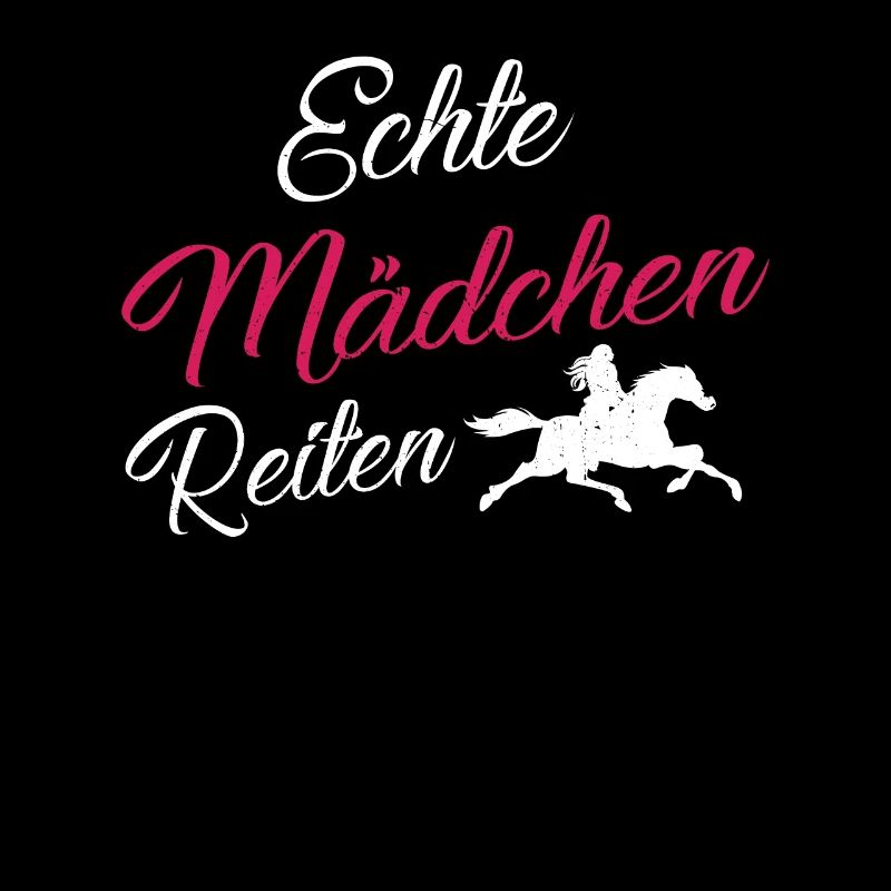 Echte Mädchen Reiten!